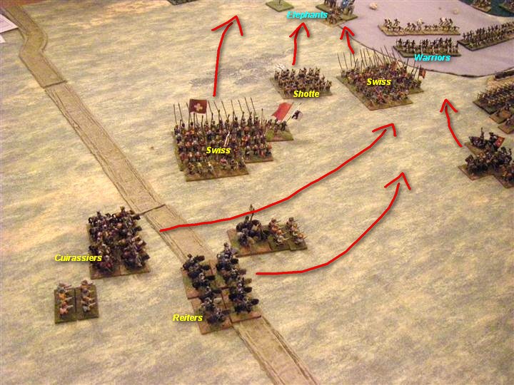 Moslem Indian vs Huguenot, FoGR Battle report