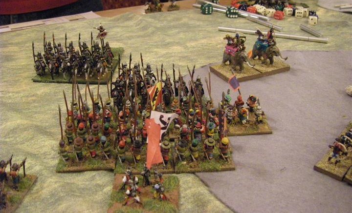 Moslem Indian vs Huguenot, FoGR Battle report