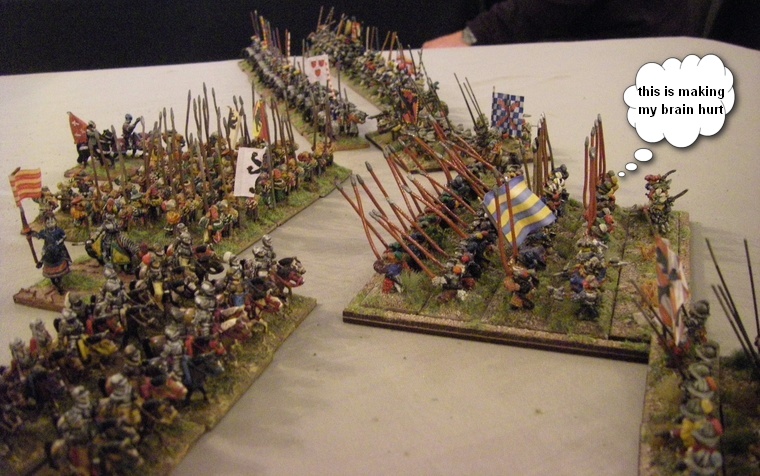 FoGR, Early Renaissance: Italian Wars French vs Caroline Imperialists, 15mm