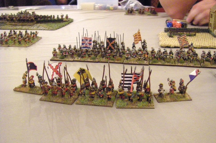 FoGR, Early Renaissance: Italian Wars French vs Caroline Imperialists, 15mm