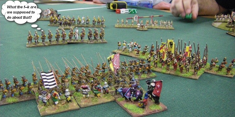 FoG:R Renaissance early TYW : Early Danish vs Late Jin, 15mm