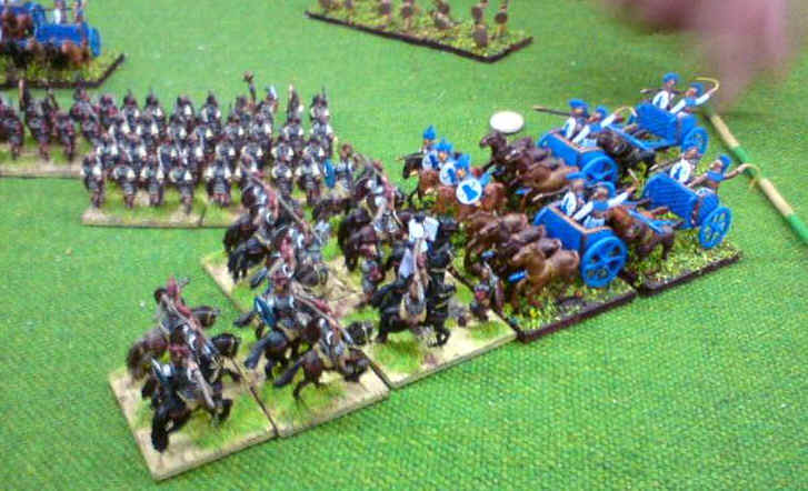 Early Achaemenid Persians vs Late Republican Roman Field of Glory Wargame