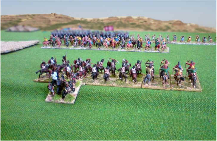 Parthian vs Late Republican Roman Field of Glory Battle